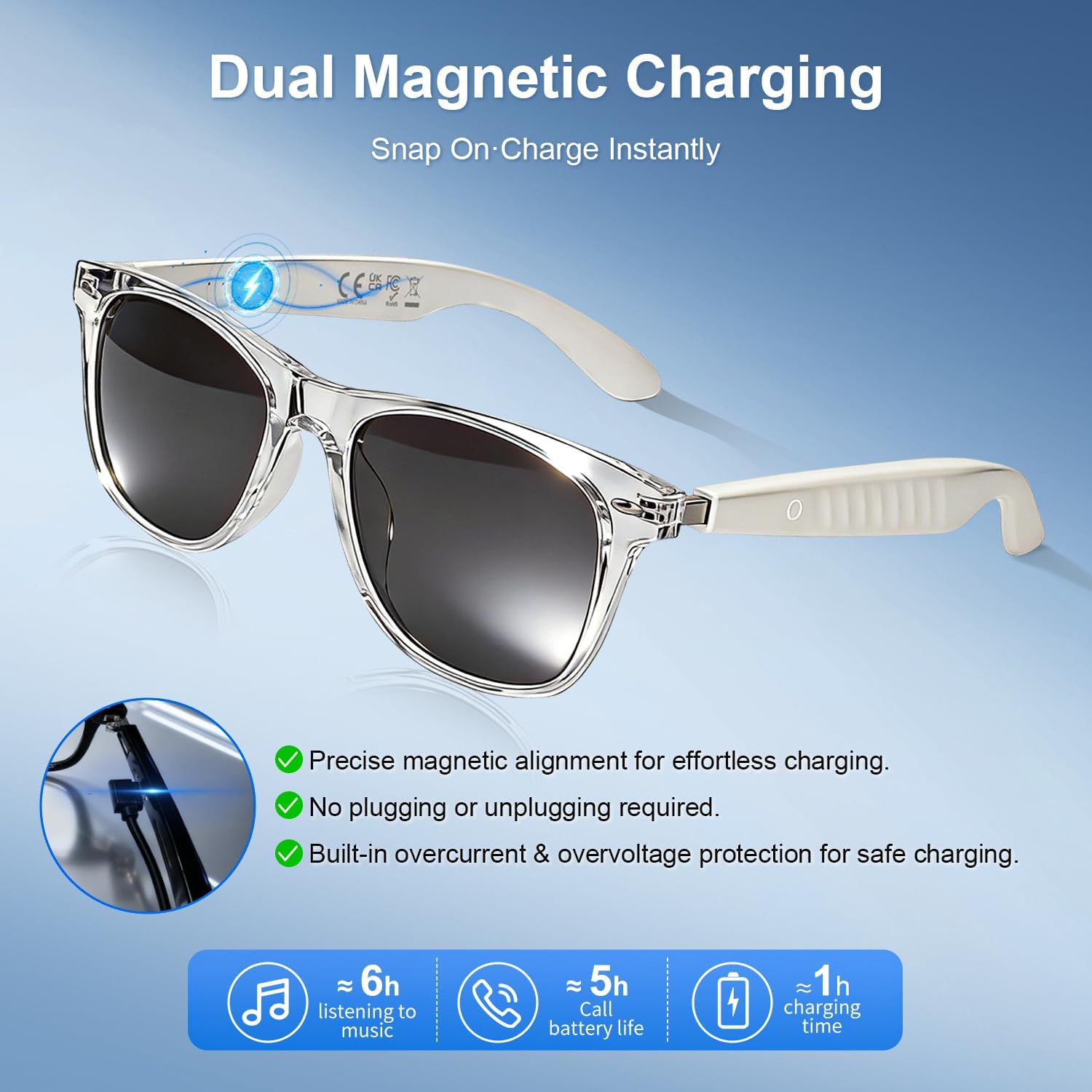 LASMEX f60 dual magnetic charging