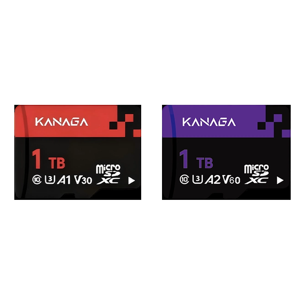 KANAGA 3100 3200 microSD card 1TB A1 V30 A2 V60